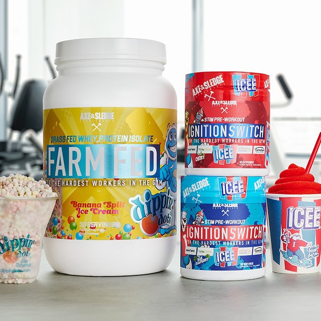 Axe & Sledge Farm Fed and Ignition Switch ICEE collab — product photography by Thiago Gomes